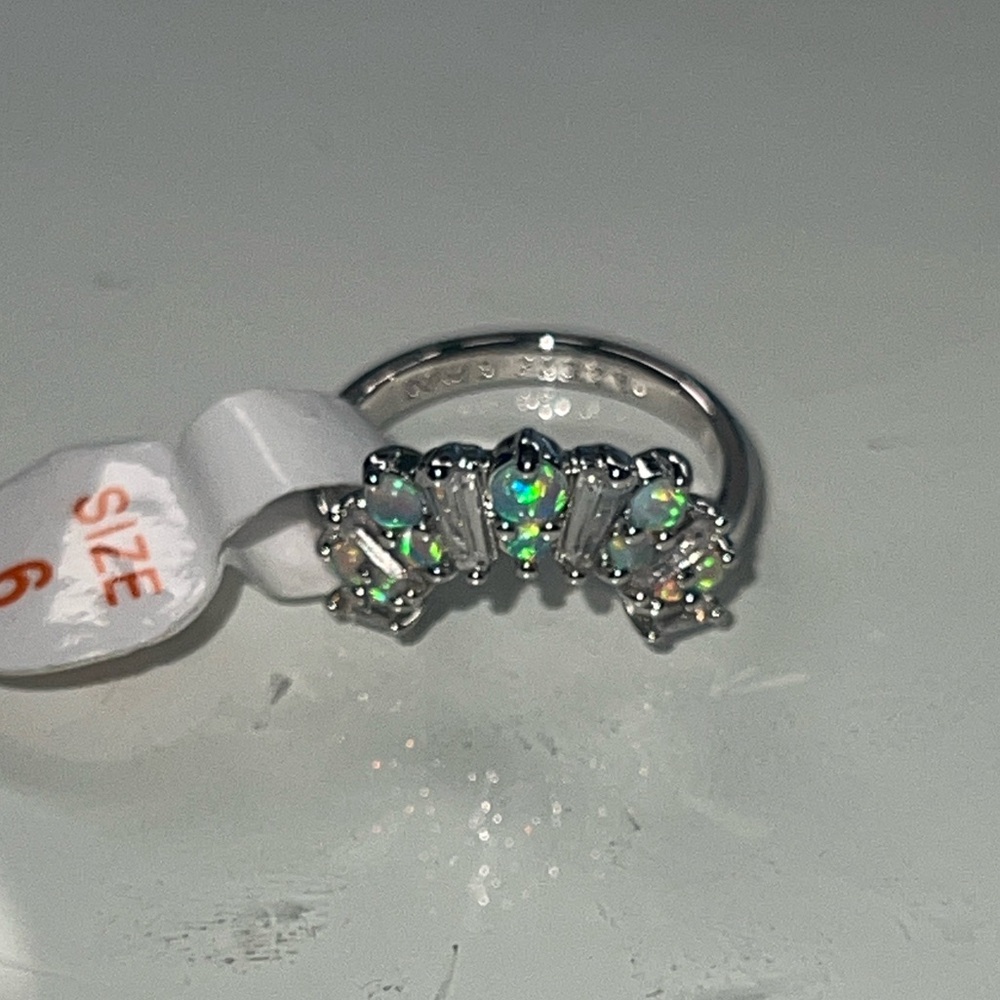 BP Silver Arch Ring Size 6